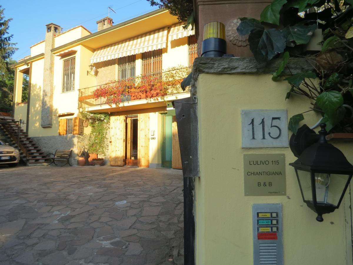 Bed and Breakfast L'Ulivo Chiantigiana 115 Florencie Exteriér fotografie